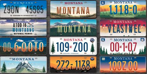 Explore Montana License Plate Options for Personalization and Style