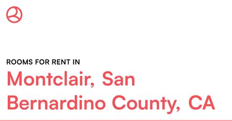 Montclair San Bernardino County