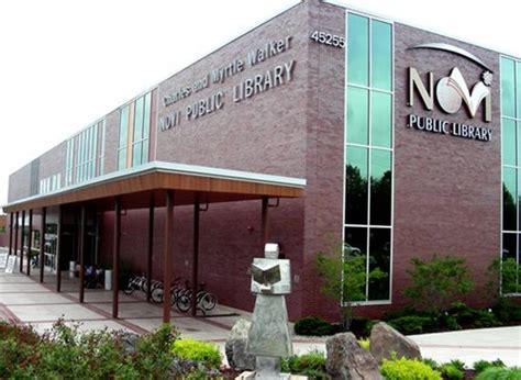 Month Calendar Novi Public Library