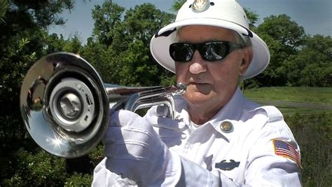 More Often The Sound Of Taps At Military Services In Bucks County Comes From An Electronic Bugle