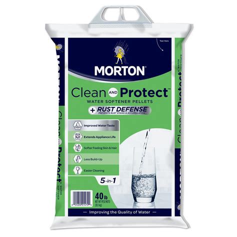 Morton 25 Lb Clean Protect Water Softener Pellets True Value Hardware