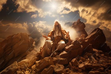Moses And Mount Sinai