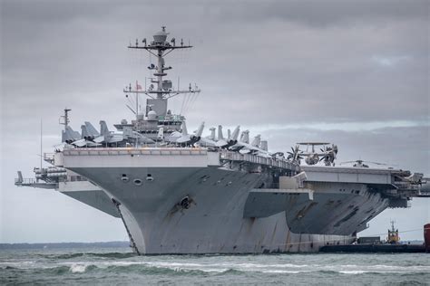 Most U S Aircraft Carriers Sit Idle In Virginia Ports Virginia Mercury