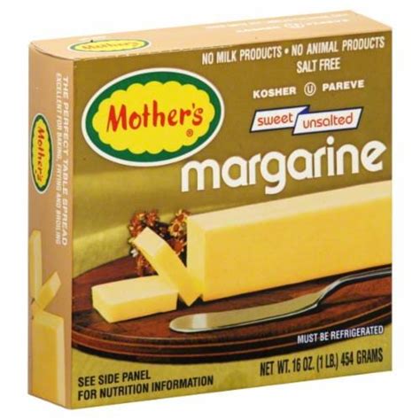 Mother S Sweet Unsalted Margarine 16 Oz Harris Teeter Mother S Sweet Unsalted Margarine 16 Oz Harris Teeter