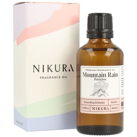Mountain Rain Petrichor Fragrance Oil Nikura