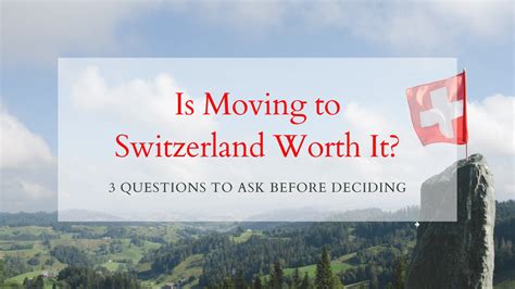 Move To Switzerland Your Guide For Expats