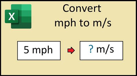 5 Ways Mph To Ms