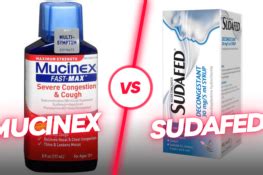 Mucinex Versus Sudafed