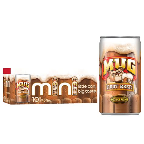 Mug Mini Root Beer Soda 10 Cans 7 5 Fl Oz Fry S Food Stores