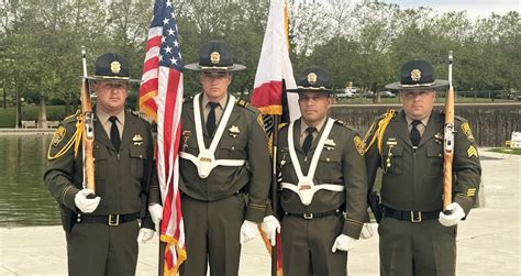 Mule Creek Honor Guard Walks For Troops Inside Cdcr
