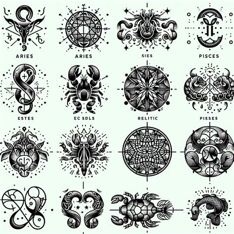Multiple Zodiac Signs Tattoos 60 Photos Youhoroscope Com Multiple Zodiac Signs Tattoos 60 Photos Youhoroscope Com