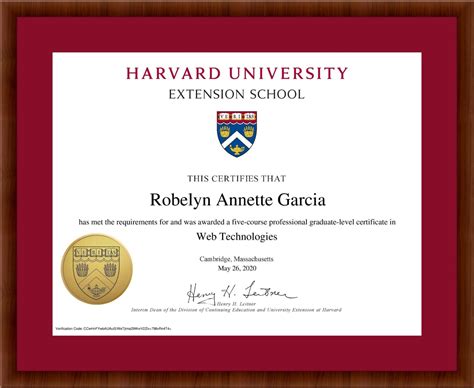 Museum Studies Graduate Certificate Harvard Extension School