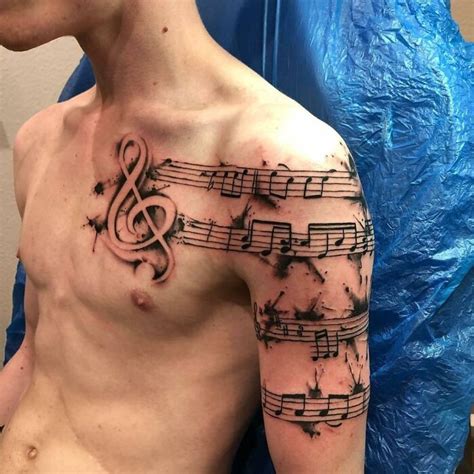 Musical Notation Tattoos
