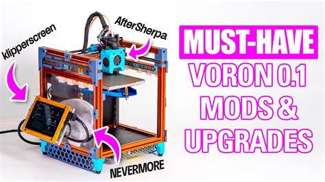 Must Have Voron 0 1 Mods And Upgrades Youtube