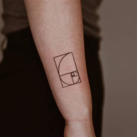 My First Tattoo The Golden Ratio By Maura At Maura Tattoo Studio In Porto Alegre Brazil R Tattoos