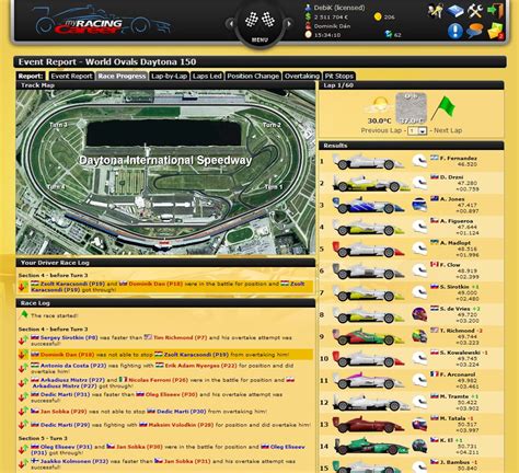 My Racing Career Top Web Games