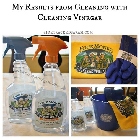 My Results From Cleaning With Cleaning Vinegar Sidetracked Sarah