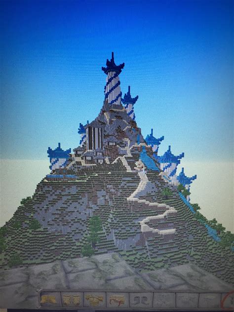 My Wip Build Of The Southern Air Temple In Minecraft R Thelastairbender