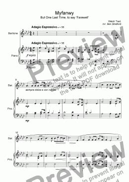 Myfanwy Download Sheet Music Pdf File Myfanwy Download Sheet Music Pdf File