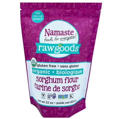 Namaste Foods Raw Goods Gluten Free Organic Sorghum Flour 22 Oz