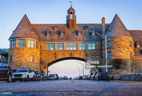 Narragansett And The Towers Stock Photo Download Image Now