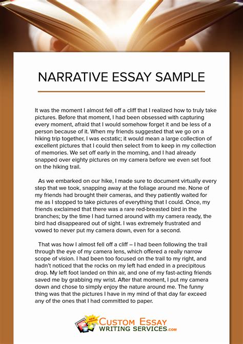 Narrative Essay Examples
