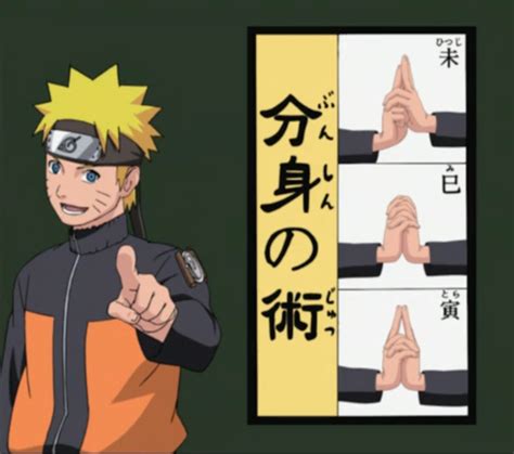 Naruto Hand Signs Jutsu