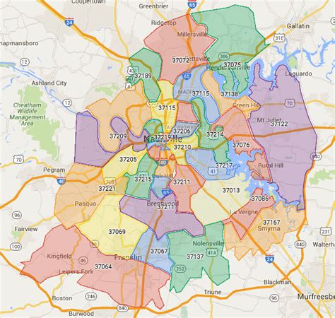 Nashville Zip Codes Search All Homes For Sale By Zip Code