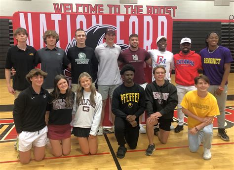 Nation Ford Holds Spring Signing With One Of Their Biggest Classes Fort Mill Prep Sports Nation Ford Holds Spring Signing With One Of Their Biggest Classes Fort Mill Prep Sports
