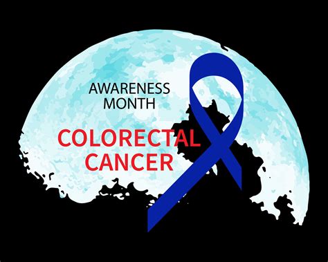 National Colorectal Cancer Awareness Month Vector 40282019 Vector Art National Colorectal Cancer Awareness Month Vector 40282019 Vector Art
