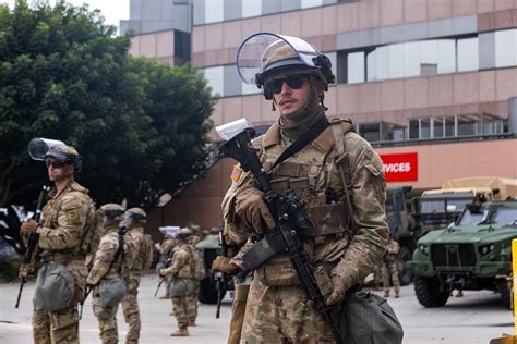 National Guard Troops Arrive In Los Angeles After Immigration Protests National Guard Troops Arrive In Los Angeles After Immigration Protests