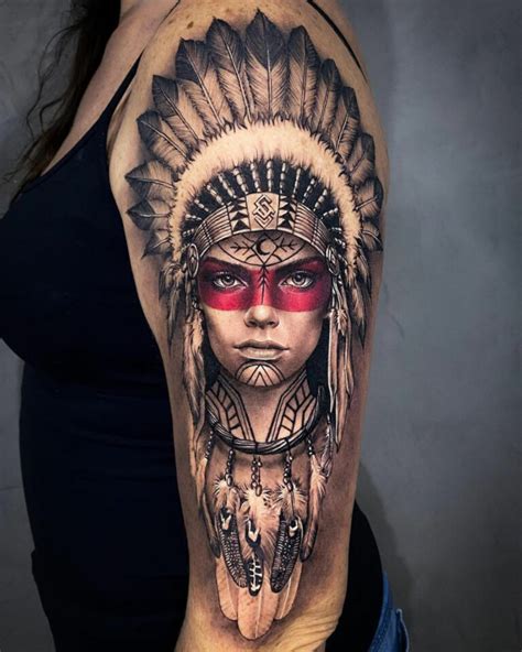 Native American Indian Tattoo Designs