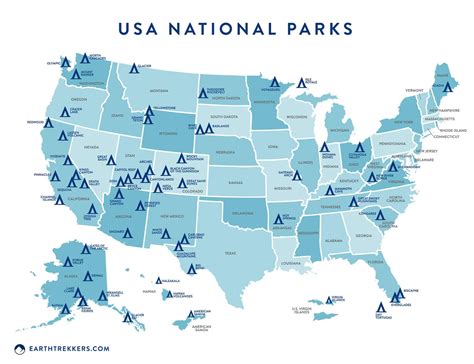 Natural High Points Of States In Parks U S National Park Service