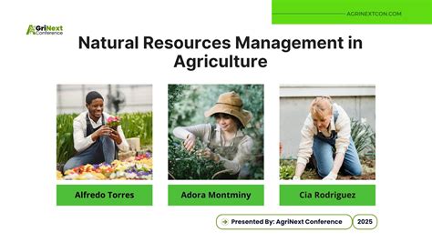 Natural Resources Management In Agriculture