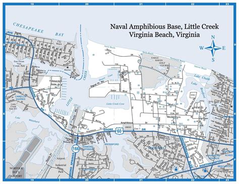Naval Amphibious Base Little Creek Marine Chart Us12255 P595 Naval Amphibious Base Little Creek Marine Chart Us12255 P595