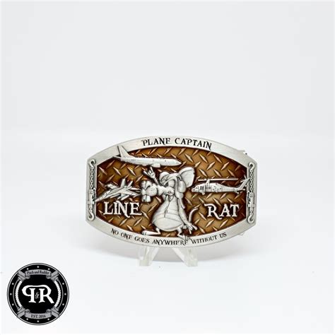 Navy Enlisted Uniform Custom Belt Buckle Plane Captain Pitch And Rudder