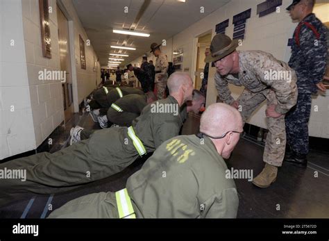 Navy Ocs Officer Candidate School Outpost Pushups Training U S