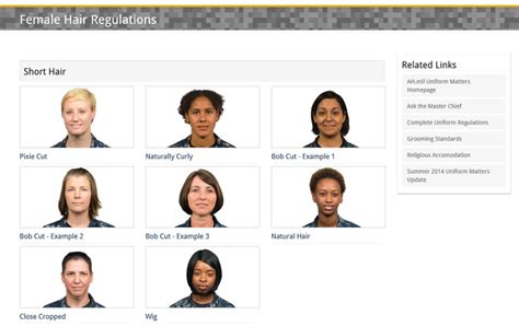 Navy Releases Updated Hair Styles For Women Daily Press