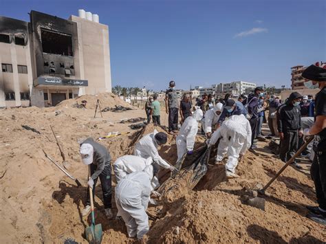 Nearly 200 Bodies Found In Mass Grave At Hospital In Gaza S Khan Younis Nearly 200 Bodies Found In Mass Grave At Hospital In Gaza S Khan Younis