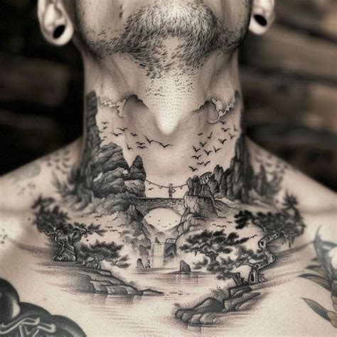 Neck Tattoo Designs For Men Mens Neck Tattoo Ideas Neck Tattoo Designs For Men Mens Neck Tattoo Ideas