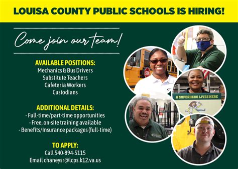 Need A Job Louisa County Public Schools Is Hiring Wric Abc 8News