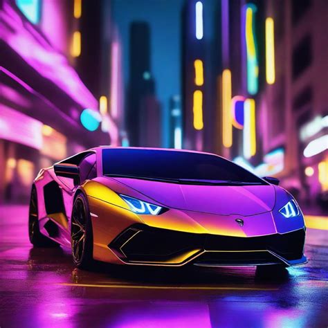 Neon Dream Lamborghini S Future Glow Neon Dream Lamborghini S Future Glow
