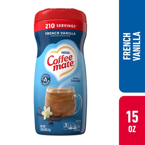 Nestle Coffee Mate Coffee Creamer French Vanilla 180 Count Shelhealth Nestle Coffee Mate Coffee Creamer French Vanilla 180 Count Shelhealth