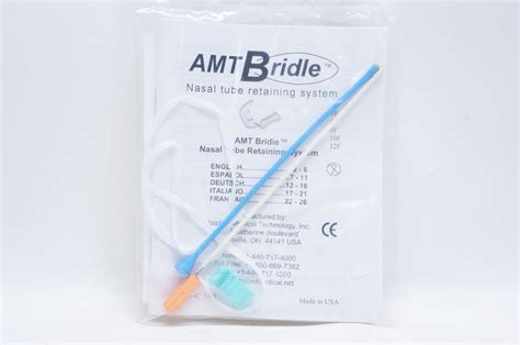 New Amt Applied Medical Technology Bridle 4 4110 Nasal Tube Retaining