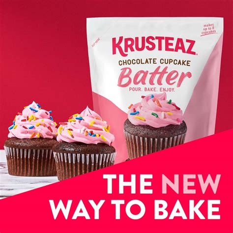 New Chocolate Cupcake Batter Krusteaz