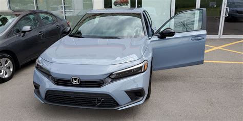 New Honda Civic 2022 Sport Sonic Grey Pearl Need Recent Buyers Input 11Th Gen Civic Forum