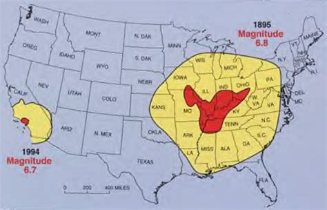 New Madrid Earthquake Zone
