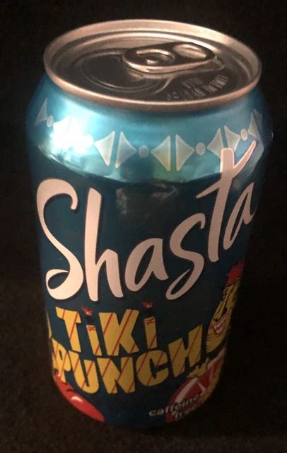 New Shasta Cola Tiki Punch 12Oz Soda Can Collectable 19 73 Picclick Au
