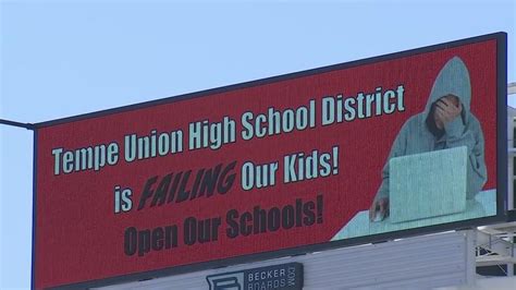 New Tempe Billboard Demands Kids Be Allowed Back In School Fox 10 Phoenix