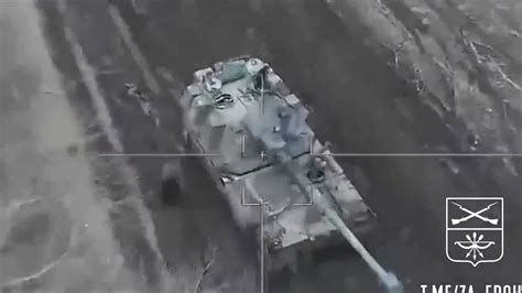 New Ukraine Video Shows Russian Amp 39 Armor Amp 39 Hit By Drone And Mines
